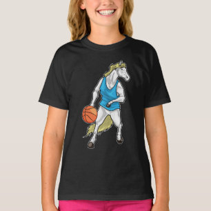 Horse Basketball player Basketball T-Shirt