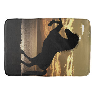 horse bath mat