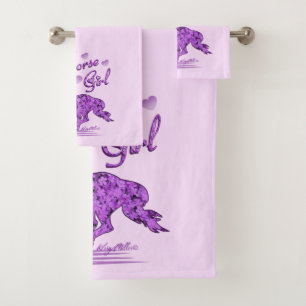 Horse Bath Towel Set