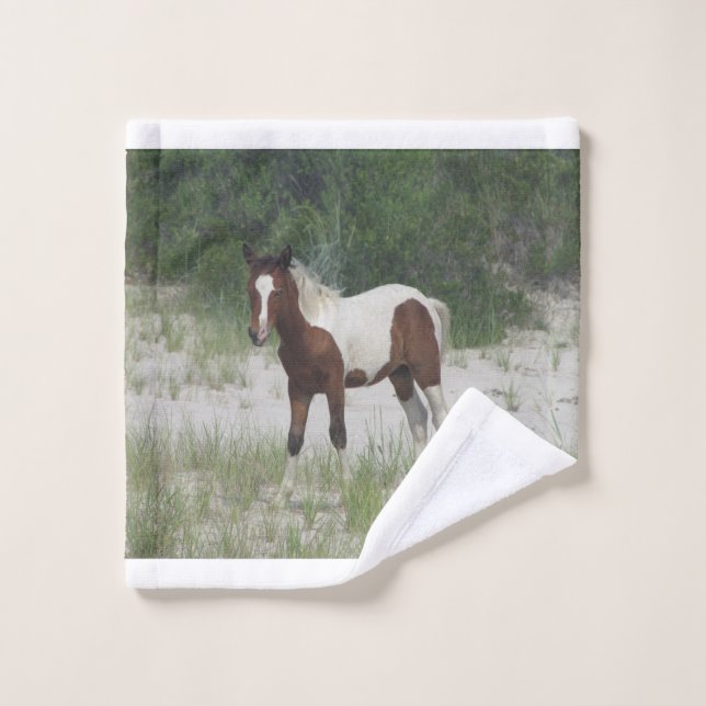 Horse  bath towel set (Wash Cloth)