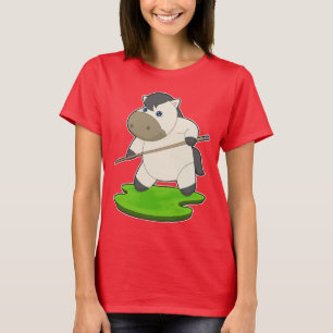 Horse Billiard Queue T-Shirt