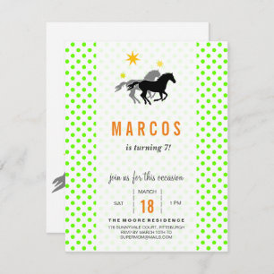 Horse Birthday Invitations