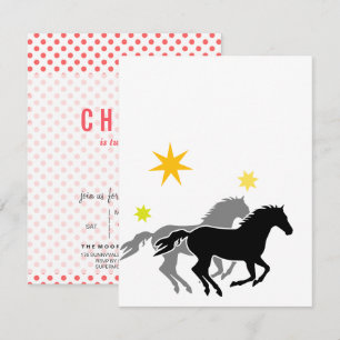Horse Birthday Invitations