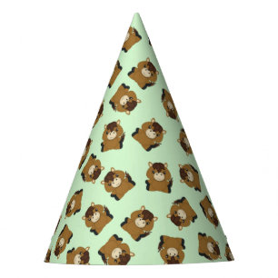 Horse Birthday Party Green Hat