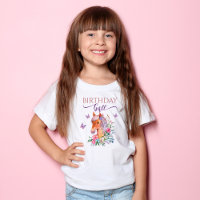 Horse birthday personalised matching family shirt