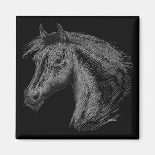 Horse: Black Magnet