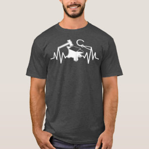 Horse blacksmith horseshoe horse blacksmith pliers T-Shirt