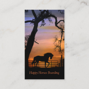 Horse Boarding Business Cards