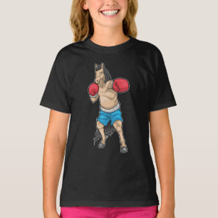 Horse Boxer Boxing gloves Boxing T-Shirt