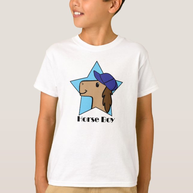 Horse Boy T-Shirt (Front)