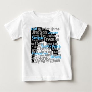"Horse Breeds" Infant T Baby T-Shirt