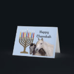 Horse Buddies Chanukah Card<br><div class="desc">Remembering family and friends during the Chanukah season is a wonderful way to keep in touch with the people you love and care about. I created these horse Chanukah cards with love and care and I am sure anyone who loves horses will be delighted to receive them. You do have...</div>