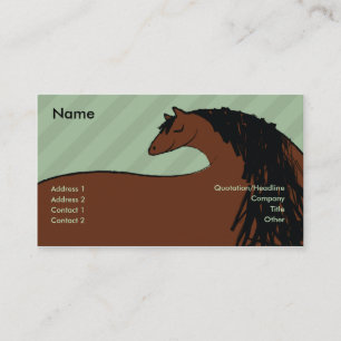 Horse - Business Card