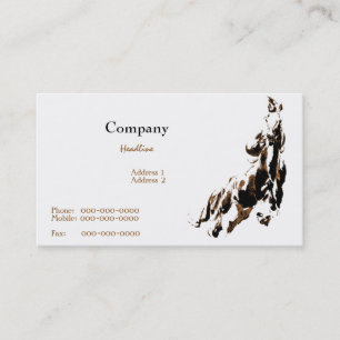 Horse Business Card