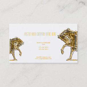 Horse business marketing card