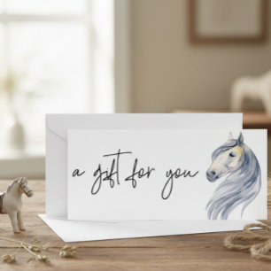 Horse Business Riding Services Gift Certificate 