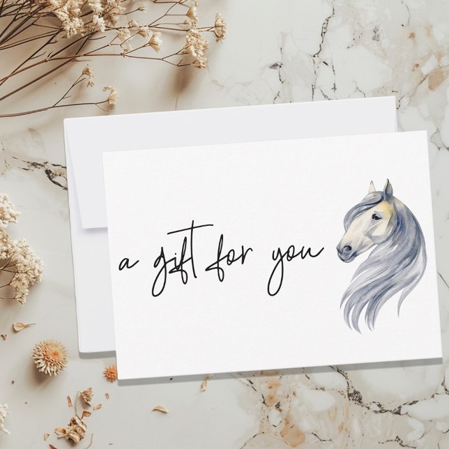 Horse Business Riding Services Gift Certificate  Invitation (Creator Uploaded)