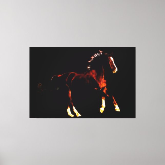 Horse Canvas Print (Front)