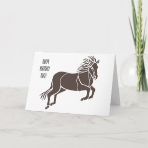 Horse Card