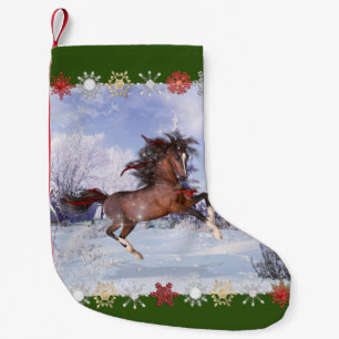 Horse & Cardinals Stocking