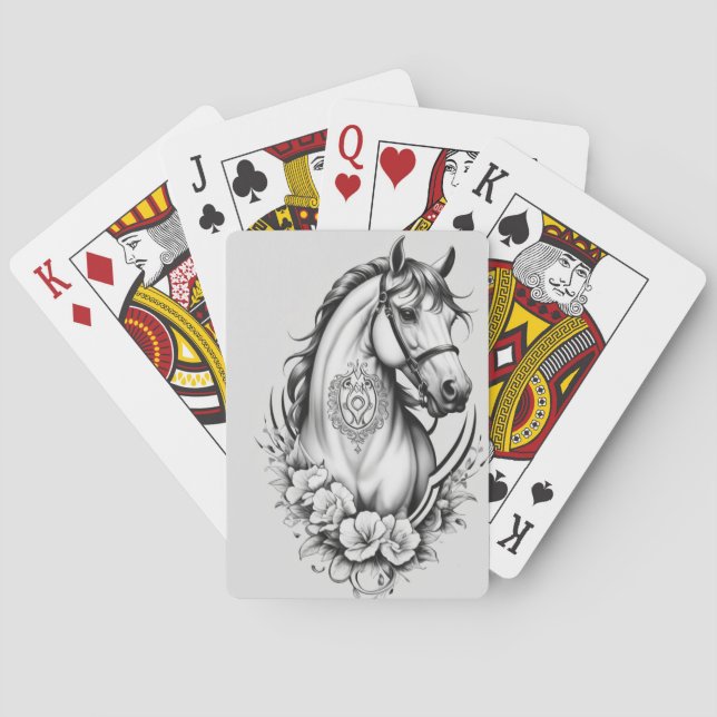horse cards (Back)
