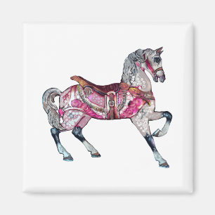 Horse carousel Magnet