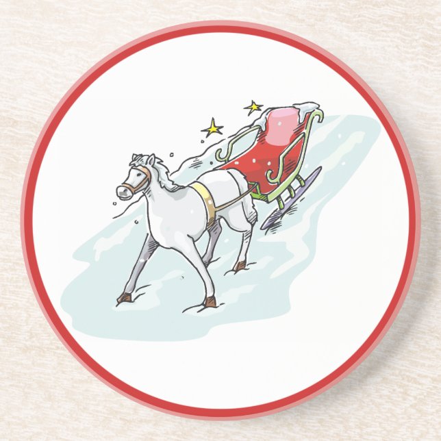 Horse & Carriage - Coaster (Front)