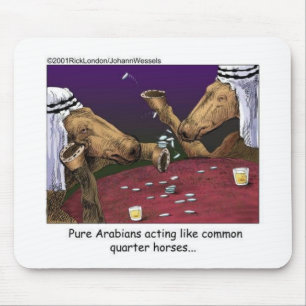 Horse Cartoon Gifts Tees & Collectibles Mouse Mat