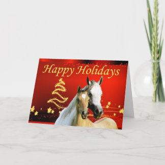 Horse Christmas Card