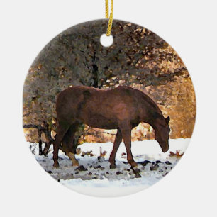 Horse Christmas Ornament