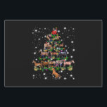 Horse Christmas Tree Covered By Flashlight Wrapping Paper Sheet<br><div class="desc">Horse Christmas Tree Covered By Flashlight</div>