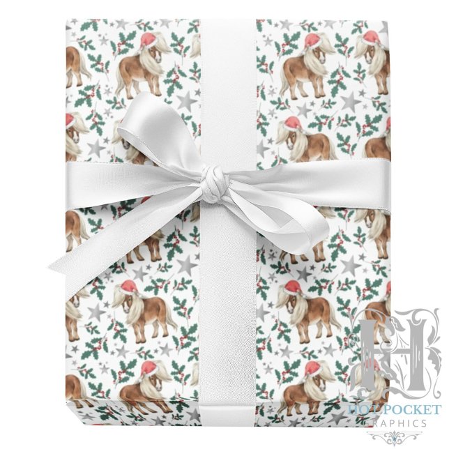 Horse Christmas Wrapping Paper (Creator Uploaded)