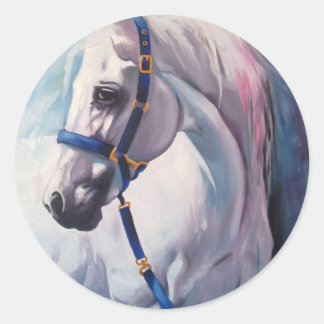 Horse Classic Round Sticker