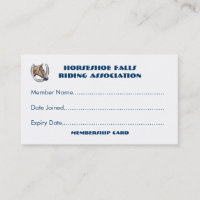 Horse club or group membership