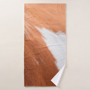 Horse coat animal equine tan bath towel