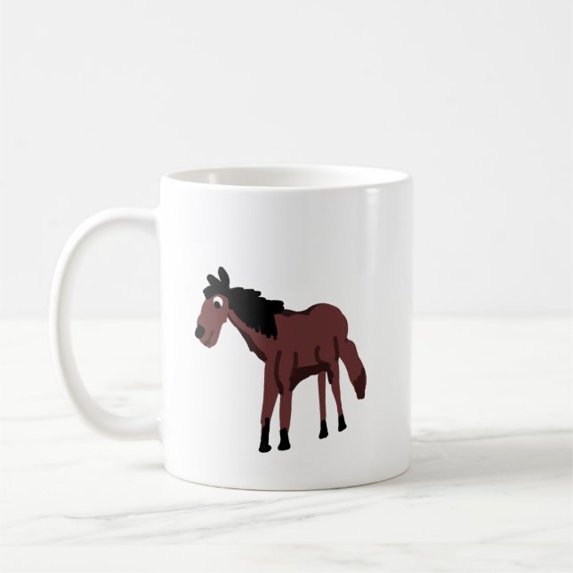 Horse  coffee mug (Left)