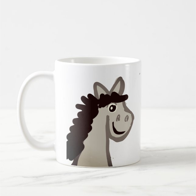 Horse Coffee Mug (Left)