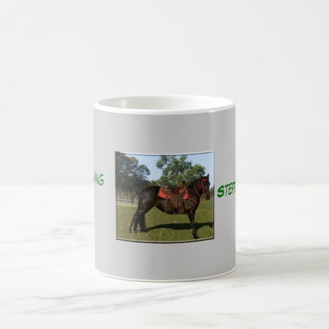 horse coffee mug (Center)