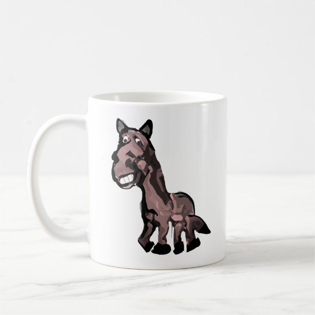 Horse Coffee Mug (Left)