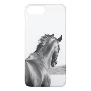 horse collection. B&W OtterBox iPhone Case