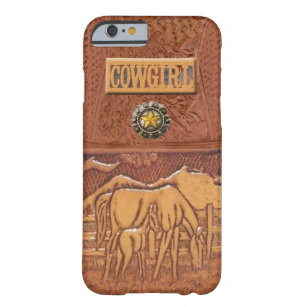 "Horse & Colt" Western Cowgirl iPhone 6 case