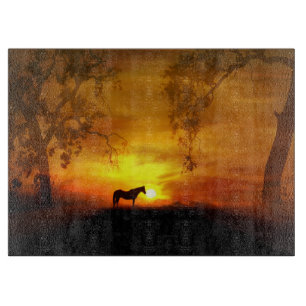 Horse Country Cuttingboard Cutting Board