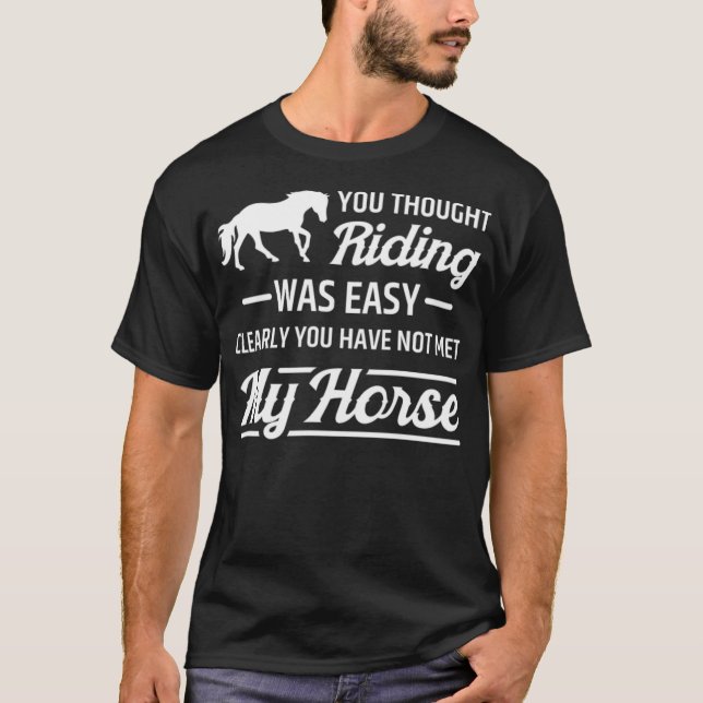 Horse country horseman  T-Shirt (Front)