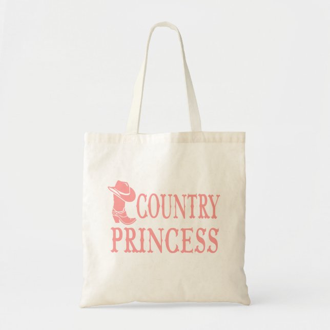 Horse Cowboy Boots Cowgirl Farm Western Rodeo Tote Bag (Front)