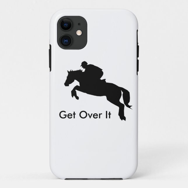 Horse Cross-Country Eventing Case-Mate iPhone Case (Back)