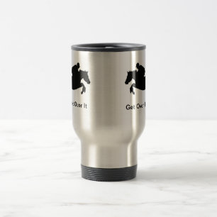 Horse Cross-Country Eventing Travel Mug