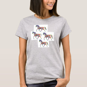Horse Custom Women's Bella Flowy Circle Top