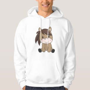 Horse Cute Pony Equine Rider For Children Hoodie