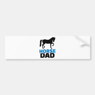 Horse dad bumper sticker