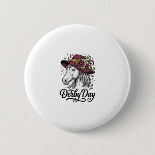 Horse Dad Vintage Western Cowboy Rider Shirt Desig 6 Cm Round Badge